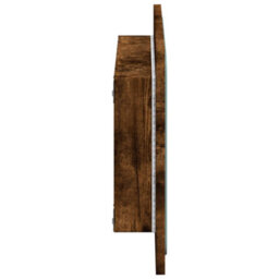 Walplus Led Bathroom Mirror Sonoma Oak 60X8.5X38 Cm Engineered Wood - thumbnail 7