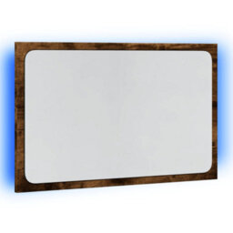 Walplus Led Bathroom Mirror Sonoma Oak 60X8.5X38 Cm Engineered Wood - thumbnail 5
