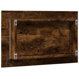 Walplus Led Bathroom Mirror Sonoma Oak 60X8.5X38 Cm Engineered Wood - thumbnail 8