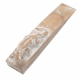 Serenityy Hand Carved Gecko Doorstop, Beige Decorative Wooden Door Stop, Lightweight 70G, Single Pack. - thumbnail 2