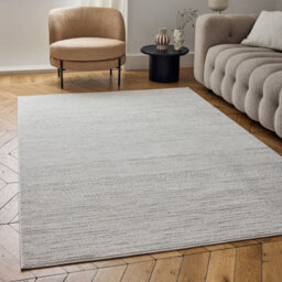 The Rugs Carmel Cream/beige Striped Area Rug And Runner Non Shedding, Stain Resistant, Soft - thumbnail 1