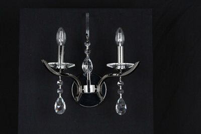 Luminosa Lighting Luminosa Turin Gunmetal Wall Candle Wall Lamp