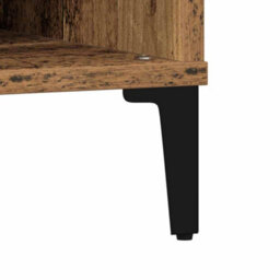 Berkfield Coffee Table Old Wood 60X60X30 Cm Engineered Wood - thumbnail 9