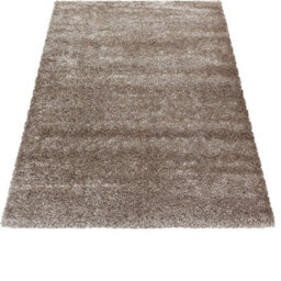 Abaseen 80X150Cm Taupe Cosy Shaggy Rug, Rectangular Extra Soft Touch 5Cm Heavy Thick Pile, Modern Area Rugs For Living & Bedroom - thumbnail 3