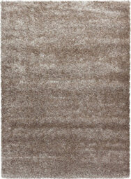 Abaseen 80X150Cm Taupe Cosy Shaggy Rug, Rectangular Extra Soft Touch 5Cm Heavy Thick Pile, Modern Area Rugs For Living & Bedroom - thumbnail 2