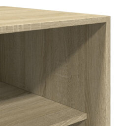 Berkfield Durable Wardrobe Sonoma Oak 100X50X200 Cm Engineered Wood - thumbnail 7
