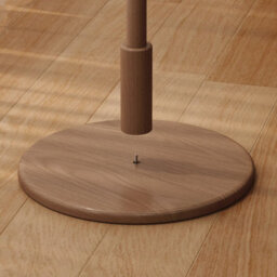 Yqjjgl Solid Wood Freestanding Clothes Rail With Hooks For Home Office Walnut Coat Rack Clothes Rack - thumbnail 8