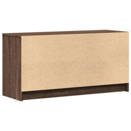 Berkfield Sturdy Tv Cabinet With Led Brown Oak 100X34X50 Cm Engineered Wood - thumbnail 8