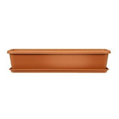 Stewart Terracotta Terrace Trough Tray - image 1