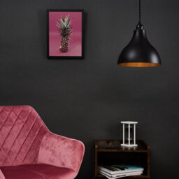 Valuelights Dexter Retro Style Black And Gold Metal Ceiling Light Shade (D)24Cm - thumbnail 5