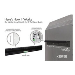 "Hangman Aluminium No-Stud Tv Wall Hanger Mount 26"" To 55"" Tvs" - thumbnail 3
