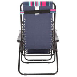 Trespass Glentilt Reclining Garden Chair/recliner Tropical Stripe (One Size) - thumbnail 2