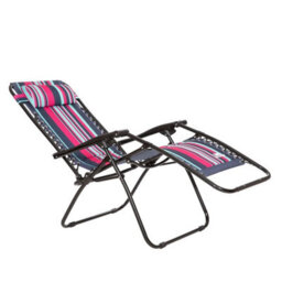 Trespass Glentilt Reclining Garden Chair/recliner Tropical Stripe (One Size) - thumbnail 5