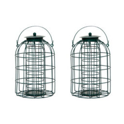 Samuel Alexander Pack Of 2 Wild Bird Fat Ball Feeder With Squirrel Guard - thumbnail 8
