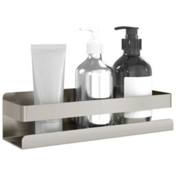 Berkfield Shower Shelf 23X6.5X6 Cm Brushed 304 Stainless Steel - thumbnail 3