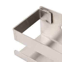 Berkfield Shower Shelf 23X6.5X6 Cm Brushed 304 Stainless Steel - thumbnail 7