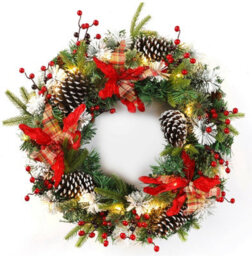 4Ft Christmas Tree With Stand Bushy Artificial Xmas Tree Home Decor