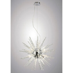 Luminosa Lighting Luminosa Tropez Pendant 8 Light G9 Polished Chrome/glass - thumbnail 2