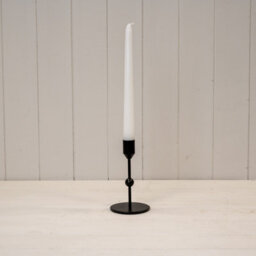Four Candle Satchville Black Candle Holder With Ball Detail - thumbnail 1