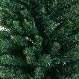 Costway 8 Ft Artificial Christmas Tree Slim Pencil W/ Metal Stand Decorative Xmas Tree - thumbnail 4