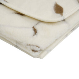 Native Natural Natural 100% Merino Wool Blanket - thumbnail 2