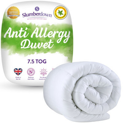 Slumberdown Anti Allergy Duvet, 7.5 Tog, Super King - image 1