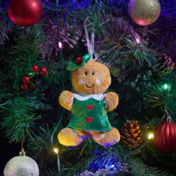 Gingerbread Girl Christmas Tree Decoration - thumbnail 1