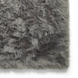 eXtreme Polar Plush Grey Soft Shaggy Rug 80 X 150Cm - thumbnail 2