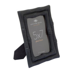 Orsina Hiba 5 X 7 Black Finish Bamboo Effect Photo Frame - thumbnail 4