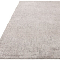 Silver Handmade Luxurious Modern Plain Sparkle Rug For Bedroom & Living Room-200Cm X 290Cm - thumbnail 4