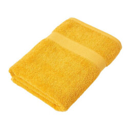 Homescapes Turkish Cotton Bath Sheet, Ochre