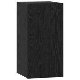 Berkfield Tv Cabinet Set 4 Pcs Black Oak 120 X 30 X 30 Cm Engineered Wood - thumbnail 6