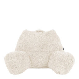 Icon Cuddle Cushion And Kids Kingston Teddy Berber Classic Bean Bag, Natural - thumbnail 5