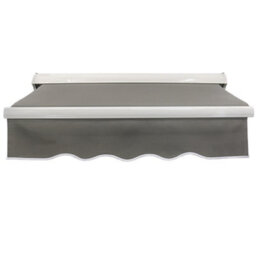 Sundaze 4.5X3M Half Cassette Electric Awning Retractable Garden Sun Shade Sail Canopy Grey - thumbnail 2