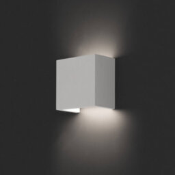 Luminosa Lighting Luminosa Oslo 1 Light Up & Down Wall Light White Plaster, G9 - thumbnail 2