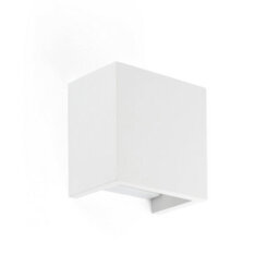 Luminosa Lighting Luminosa Oslo 1 Light Up & Down Wall Light White Plaster, G9 - thumbnail 1
