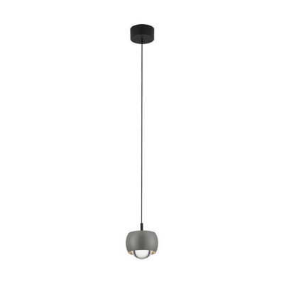 Luminosa Lighting Luminosa Conga Slim Pendant Ceiling Light Grey Led 13W 922Lm 3000K - image 1