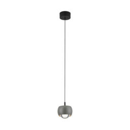Luminosa Lighting Luminosa Conga Slim Pendant Ceiling Light Grey Led 13W 922Lm 3000K - thumbnail 1
