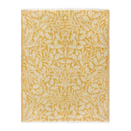 Morris & Co Acorn Jacquard Throw, Gold, 130 X 170Cm - thumbnail 3