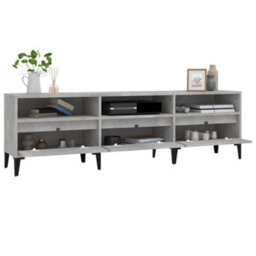 Vidaxl Tv Cabinet Concrete Grey 150X30X44.5 Cm Engineered Wood - thumbnail 5