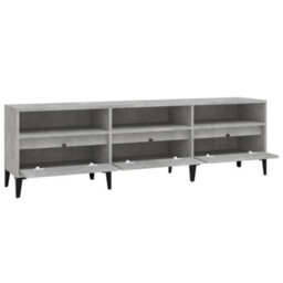 Vidaxl Tv Cabinet Concrete Grey 150X30X44.5 Cm Engineered Wood - thumbnail 7