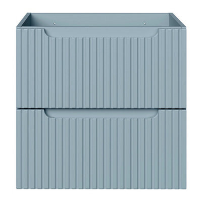 Heze Furniture Noca Bathroom Cabinet 60Cm With Drawers - Baby Blue - image 1