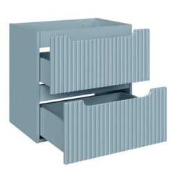 Heze Furniture Noca Bathroom Cabinet 60Cm With Drawers - Baby Blue - thumbnail 6