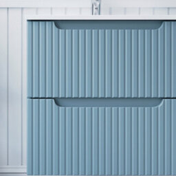 Heze Furniture Noca Bathroom Cabinet 60Cm With Drawers - Baby Blue - thumbnail 3