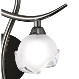 Luminosa Lighting Luminosa Fragma Wall Lamp Right 1 Light G9, Black Chrome - thumbnail 5