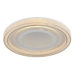Luminosa Lighting Luminosa Alsuna Integrated Led Semi Flush Ceiling Light White Matt Led Dimmable 2700-6000K Remote Control - thumbnail 9