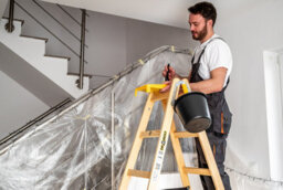 Drabest 2X6 Wooden Household Ladder 150 Kg - thumbnail 7