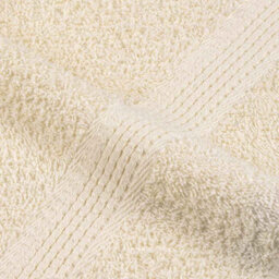Berkfield Guest Towels 2 Pcs Cream 30X50 Cm 360 Gsm 100% Cotton - thumbnail 7