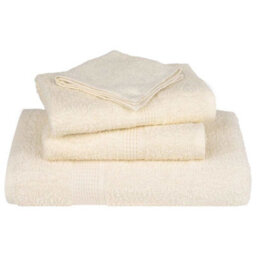 Berkfield Guest Towels 2 Pcs Cream 30X50 Cm 360 Gsm 100% Cotton - thumbnail 4