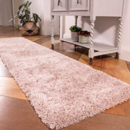 Loomed Pink Thick Soft Shaggy Area Rug 160X230Cm - thumbnail 7